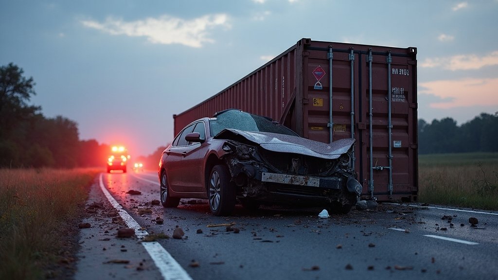 car container crash fatalities reported